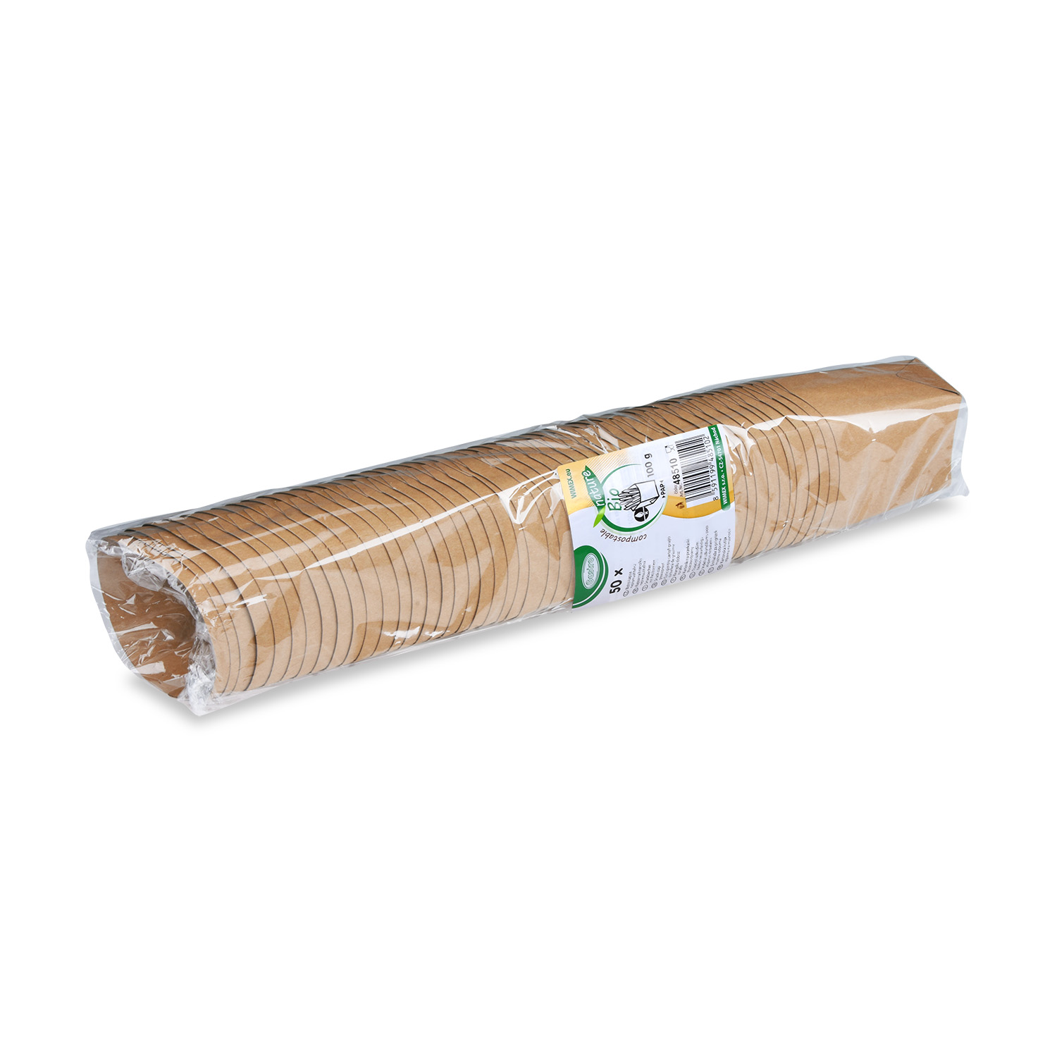 Kapsa na hranolky (PAP) nepremastiteľná kraft `100g` [50 ks]